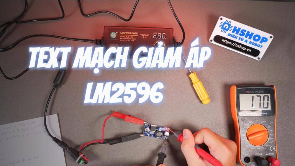 Mạch Giảm Áp DC DC Buck LM2596 3A