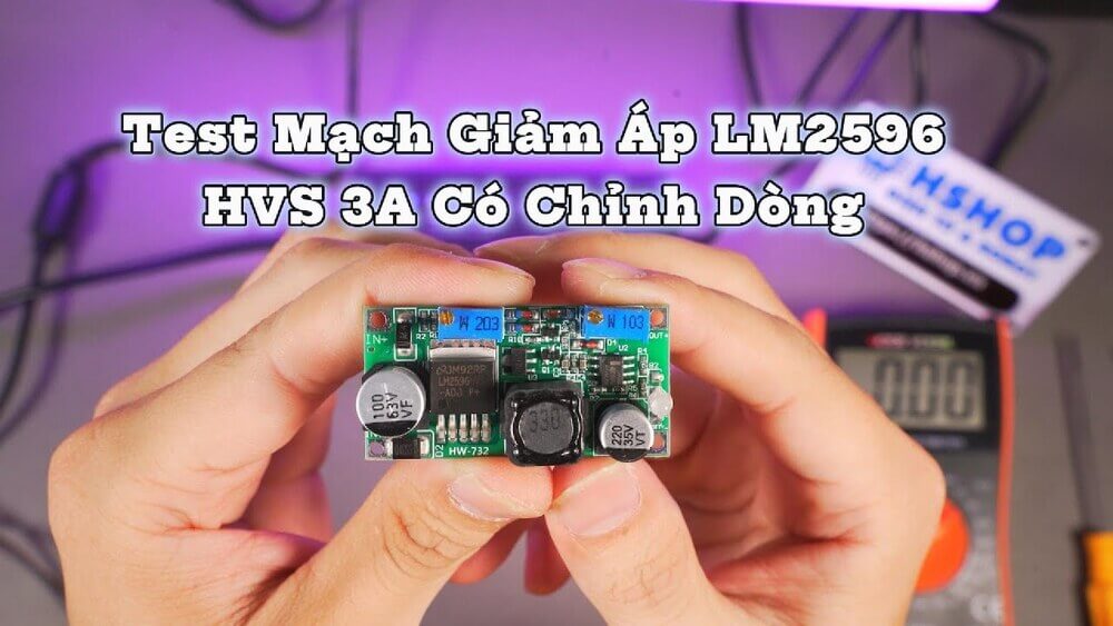Mạch Giảm Áp DC DC Buck High Voltage LM2596HVS 3A