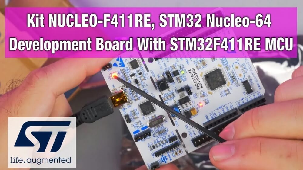 Mở hộp và Đánh giá - Kit NUCLEO-F411RE