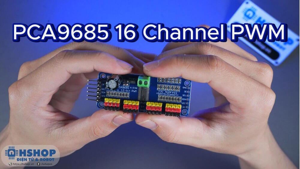 Mạch điều khiển 16 Channel PWM PCA9685