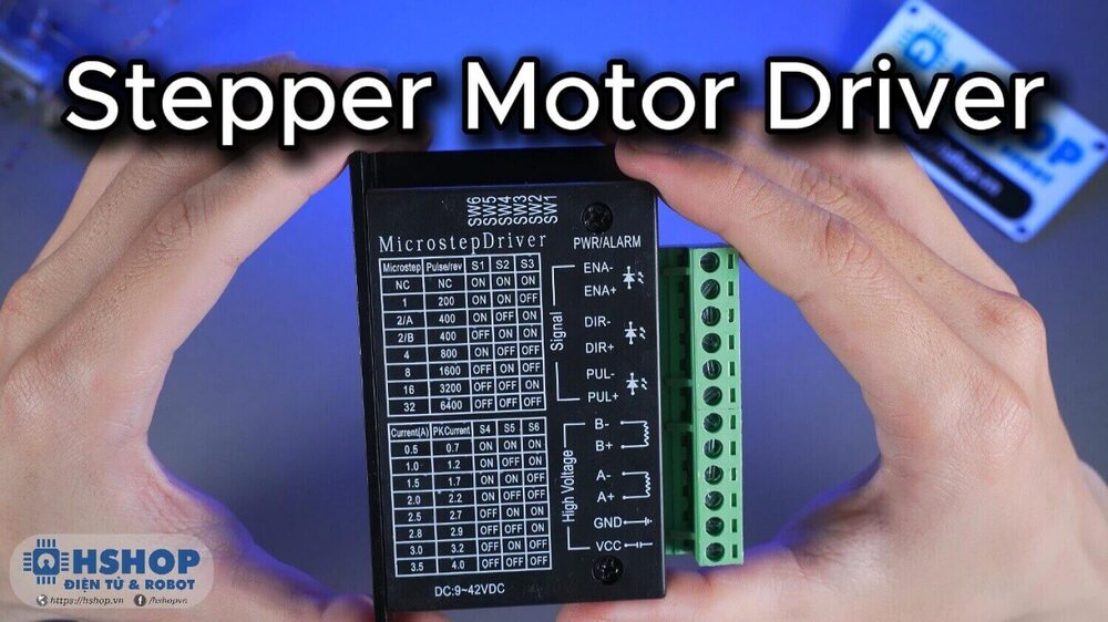 Stepper Motor Driver Microstep 3.5A 40VDC