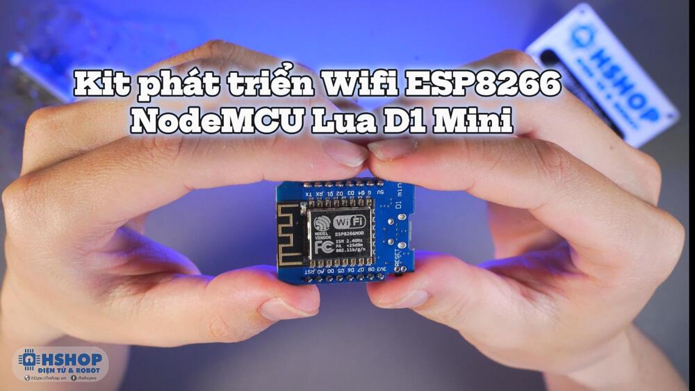 Kit phát triển Wifi ESP8266 NodeMCU Lua D1 Mini Development Board