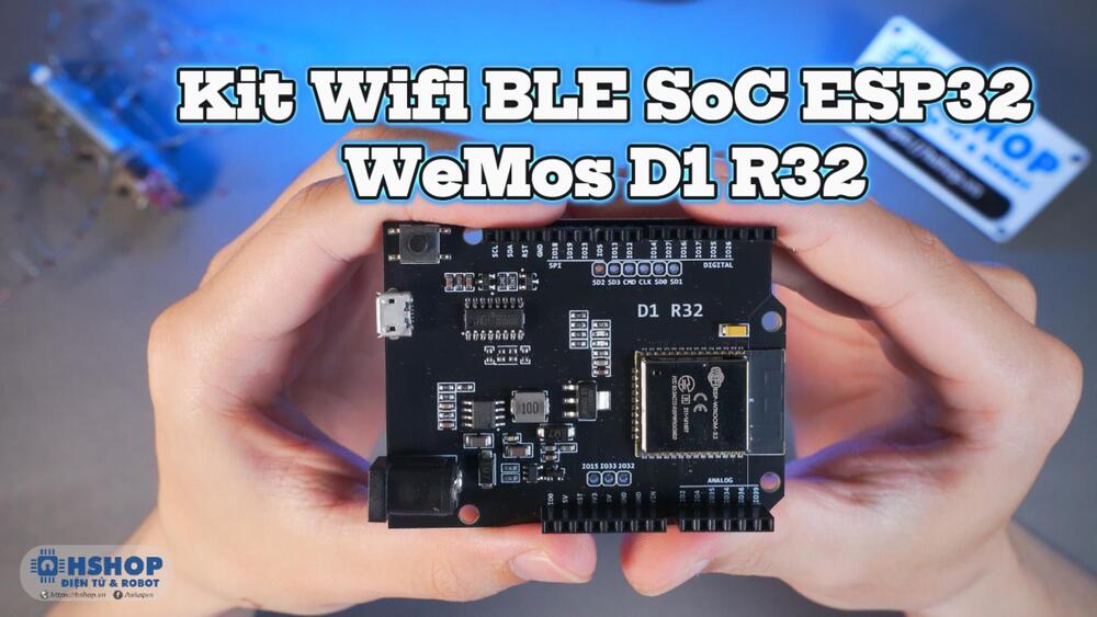 Kit Wifi BLE SoC ESP32 WeMos D1 R32