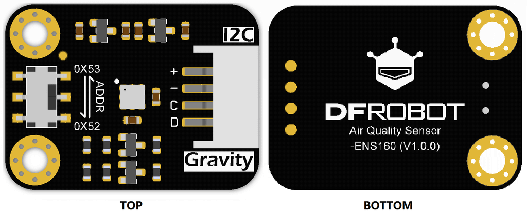 SKU_SEN0514_Gravity_ENS160_Air_Quality_Sensor