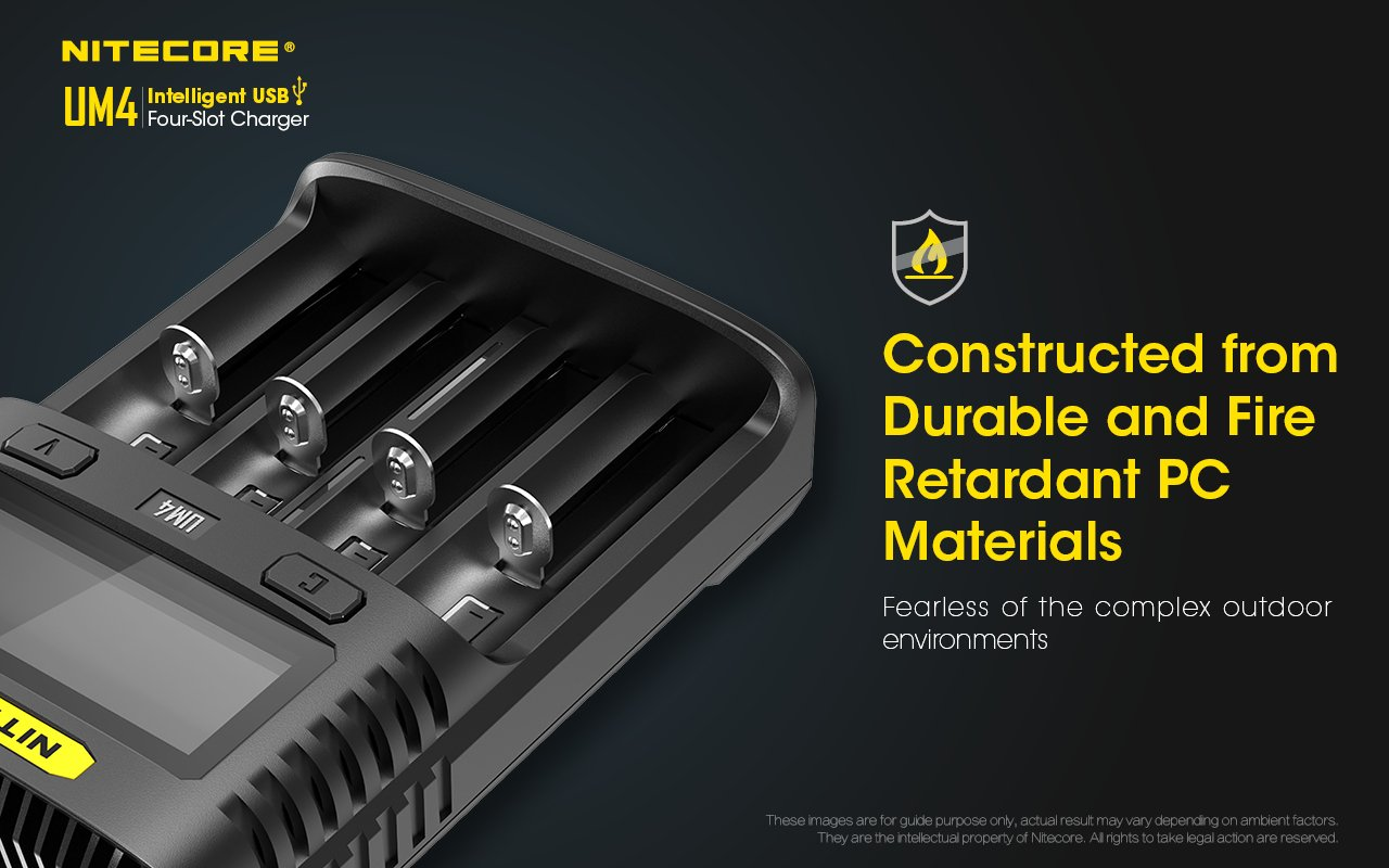 Bộ sạc pin đa năng NITECORE Battery Charger UM4