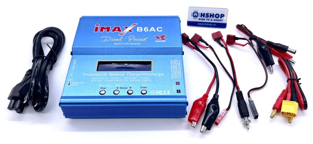 Bộ sạc cân bằng pin Lipo Battery Balance Charger IMAX B6AC 80W