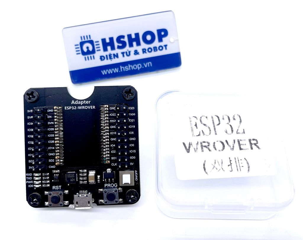 Đế Nạp Ra Chân Wifi BLE SoC ESP32 ESP32-WROVER