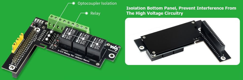 Mạch Waveshare Relay Expansion Board For Jetson Nano