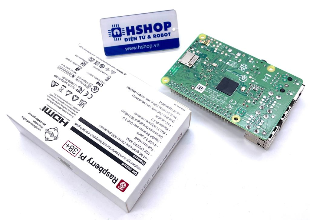 Máy tính Raspberry Pi 3 Model B+ (Made in UK)