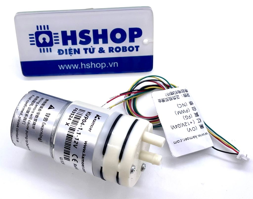Động cơ bơm Kamoer KVP04-1.1-12V Mini Diaphragm Pump Brushless Motor