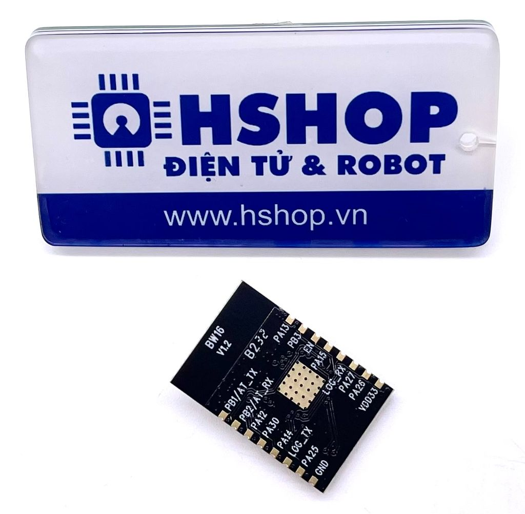 Mạch thu phát Dual-band Wi-Fi + Bluetooth SoC RTL8720DN BW16 Ai-Thinker