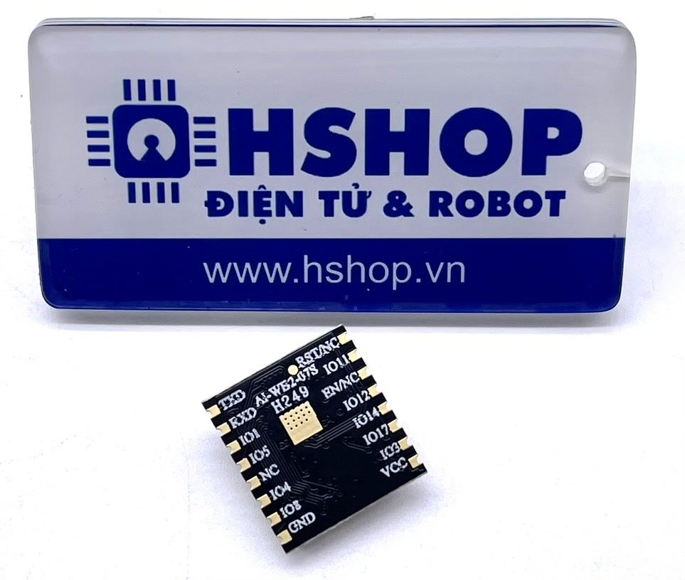Mạch thu phát Wifi BLE 5.0 RISC-V SoC BL602 Ai-WB2-07S Ai-Thinker