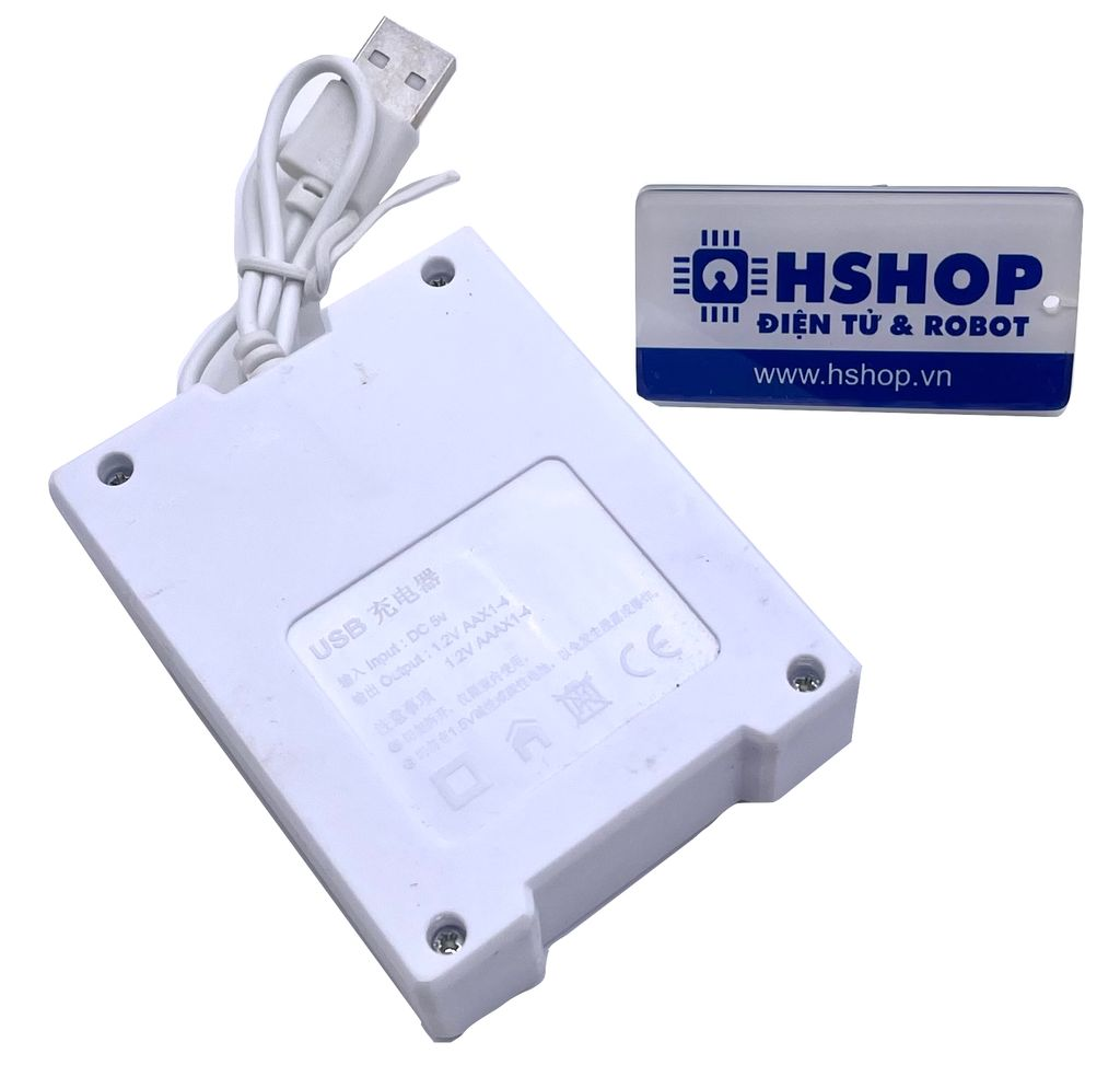 Bộ sạc pin AA / AAA NiCd USB Battery Charger X4