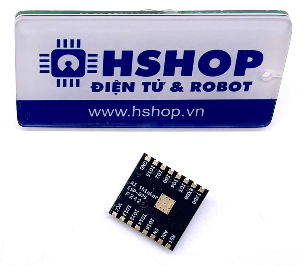 Mạch thu phát Wifi SoC ESP8266 ESP-07S Ai-Thinker