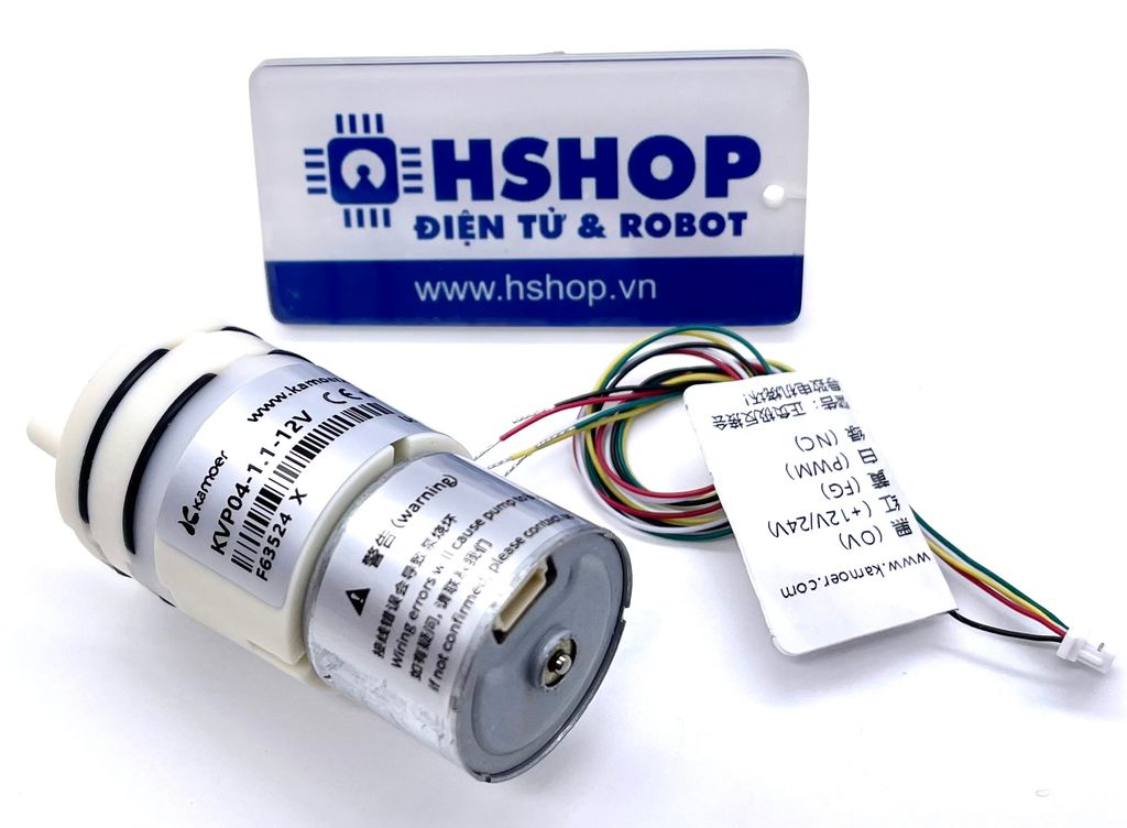 Động cơ bơm Kamoer KVP04-1.1-12V Mini Diaphragm Pump Brushless Motor