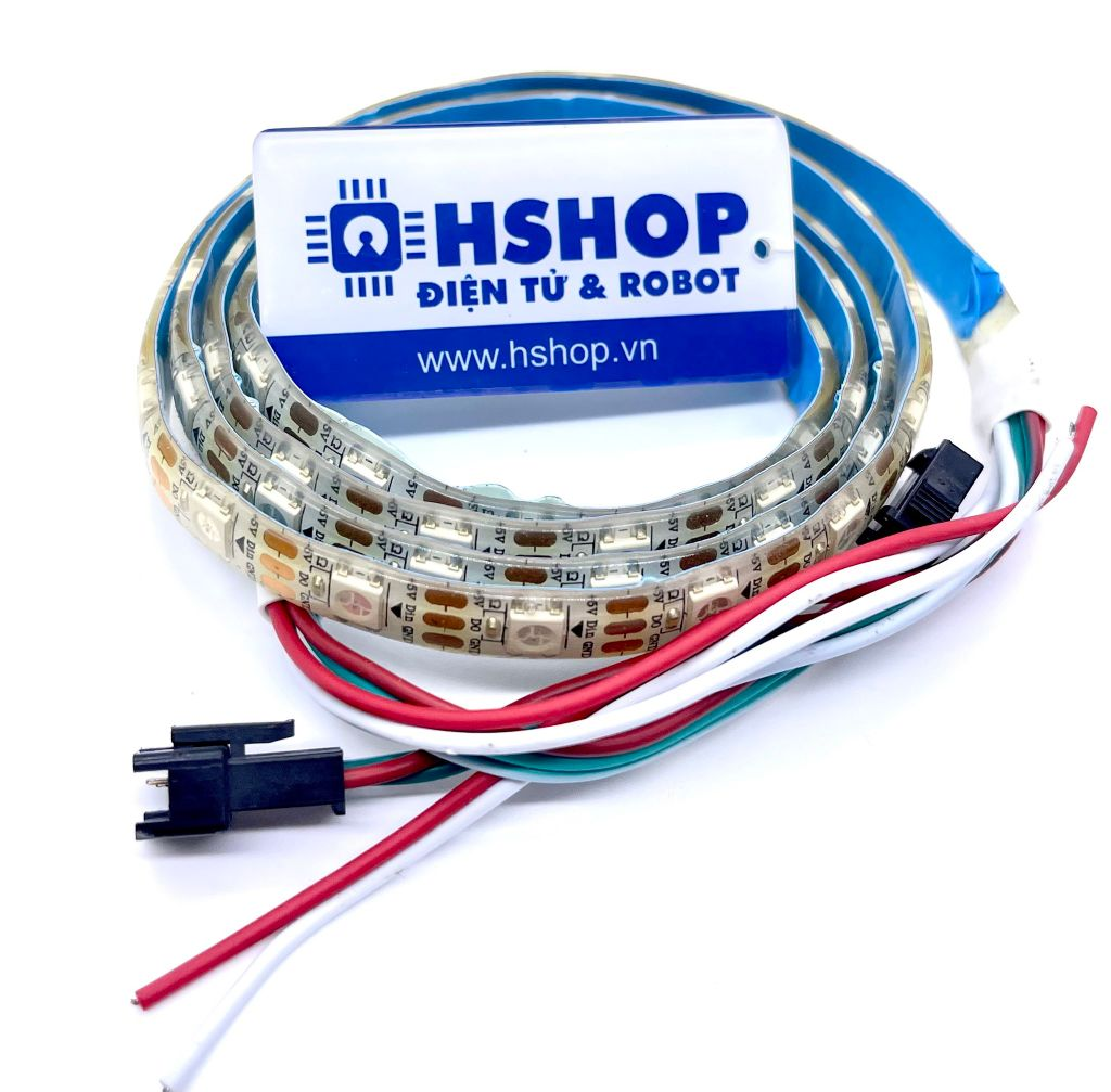 Dây 60 Led/1m NeoPixel RGB LED WS2812 Chống Nước