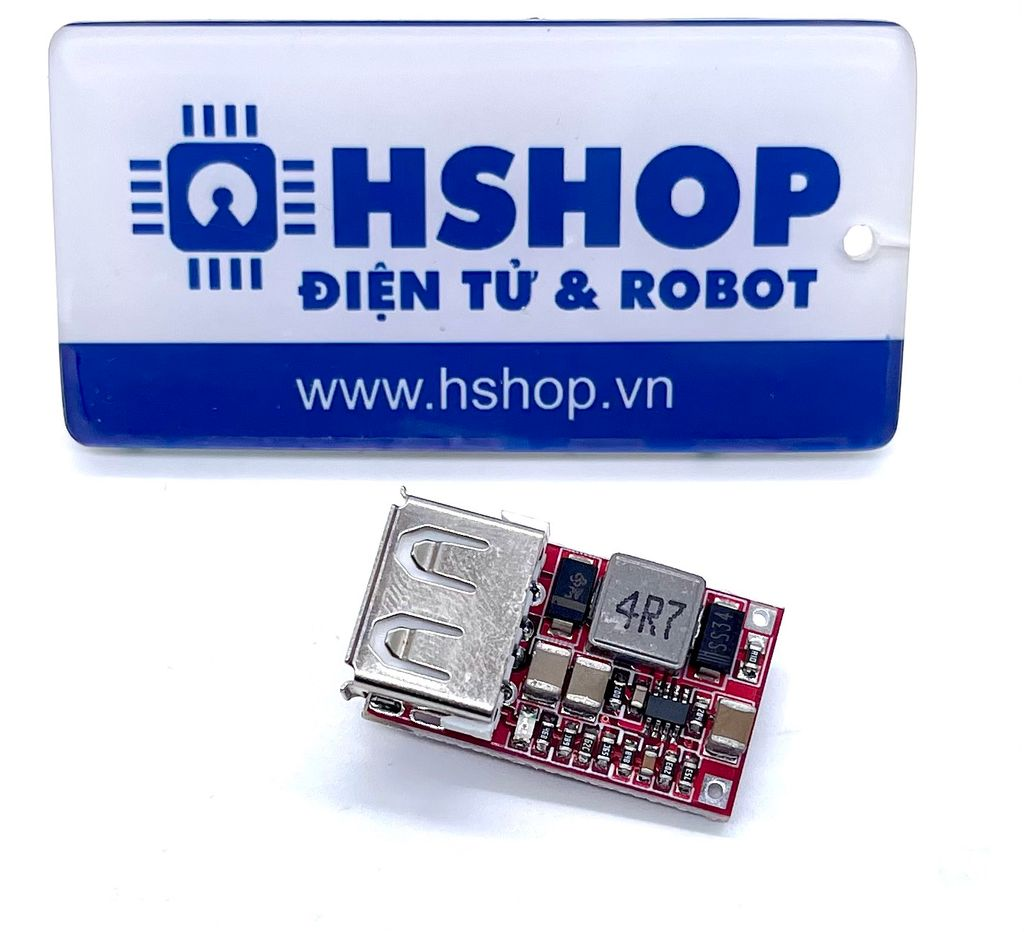 Mạch Giảm Áp DC-DC Buck Mini 5V 3A USB Charge Module