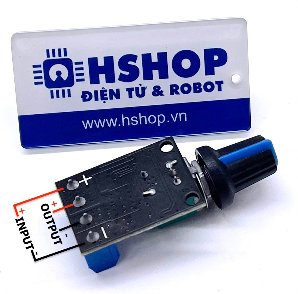 Mạch điều khiển tốc độ động cơ Mini PWM DC Motor Speed Controller 10A