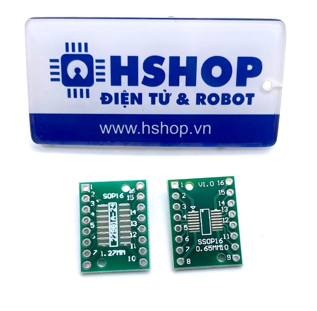Đế Chuyển Adapter SO-16, TSSOP-16 To DIP