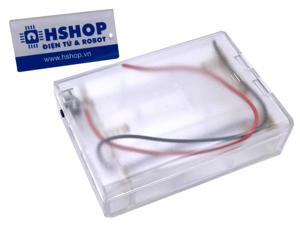 Hộp pin 3 X 18650 Battery Holder có công tắc