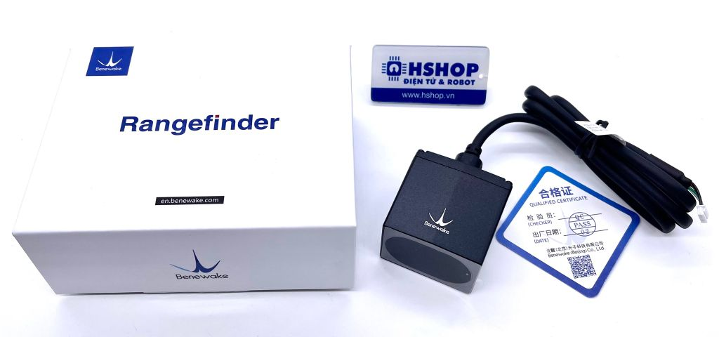 Cảm biến khoảng cách Benewake TF03-180 ToF Single-Point Ranging Solid State LiDAR Sensor (180m, UART / CAN, IP67)