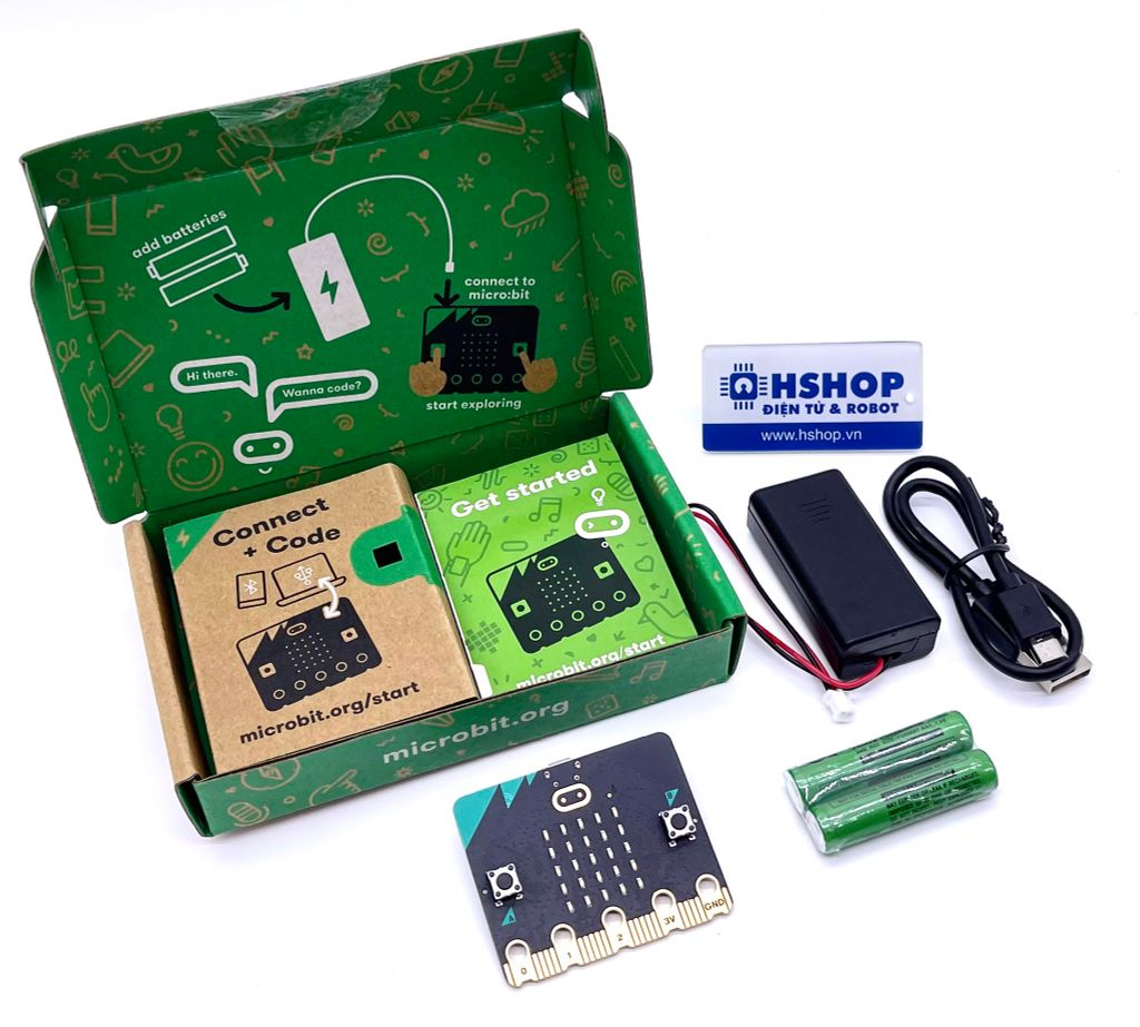 Kit học lập trình STEM cho trẻ em Micro:bit V2 Go