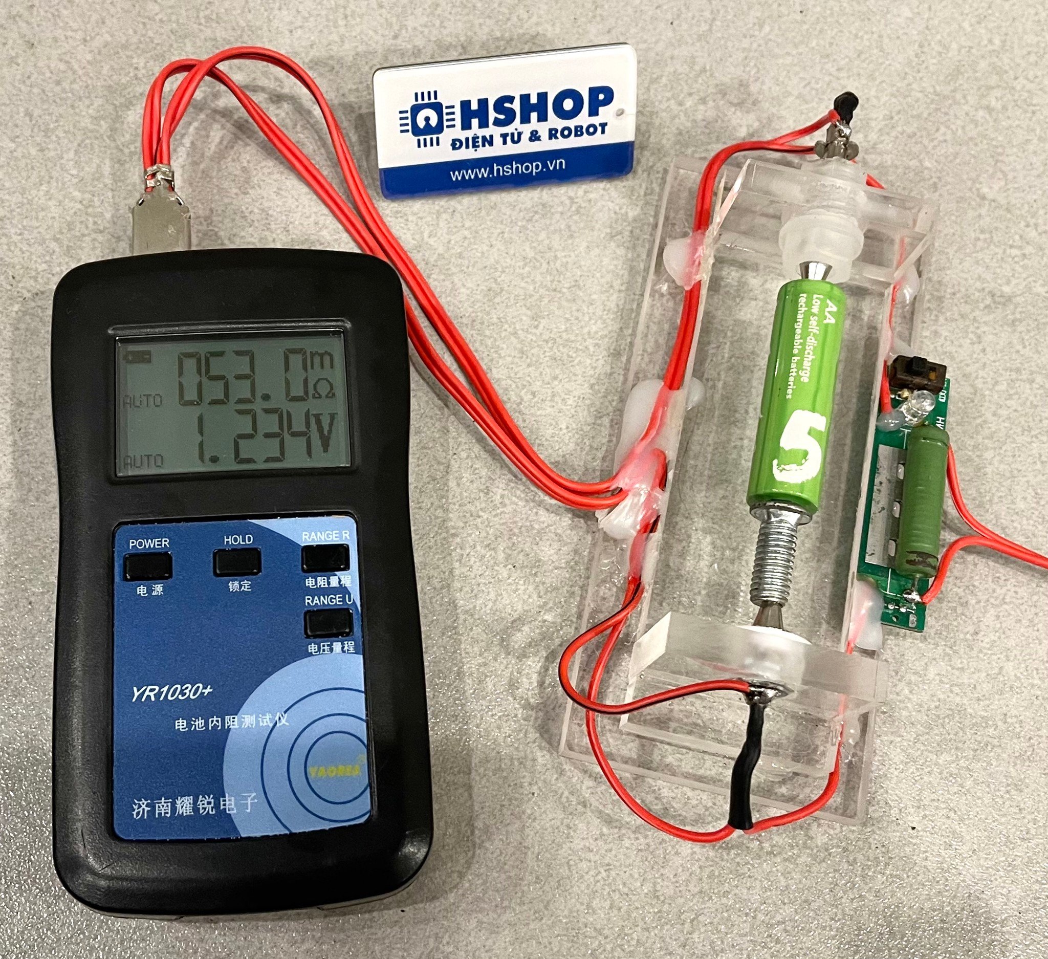 Pin sạc AA NiCd Rechargeable Battery 550mAh 2C No5