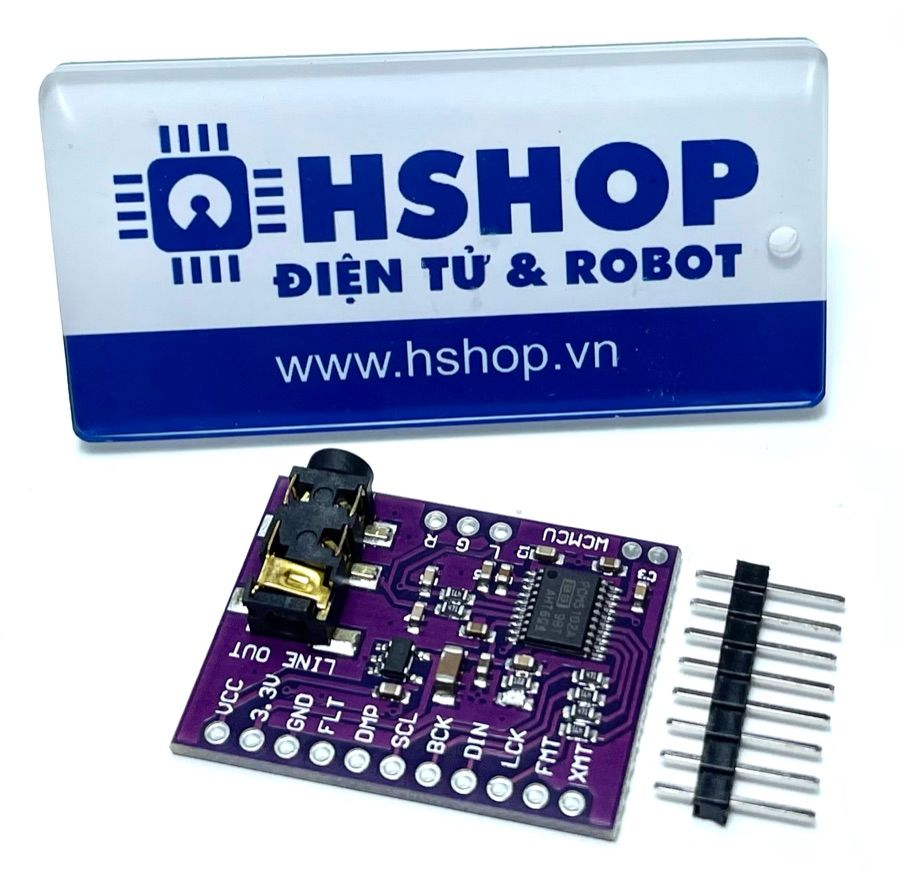 Mạch chuyển tín hiệu DAC I2S PCM5102 High-Quality Lossless Digital Audio