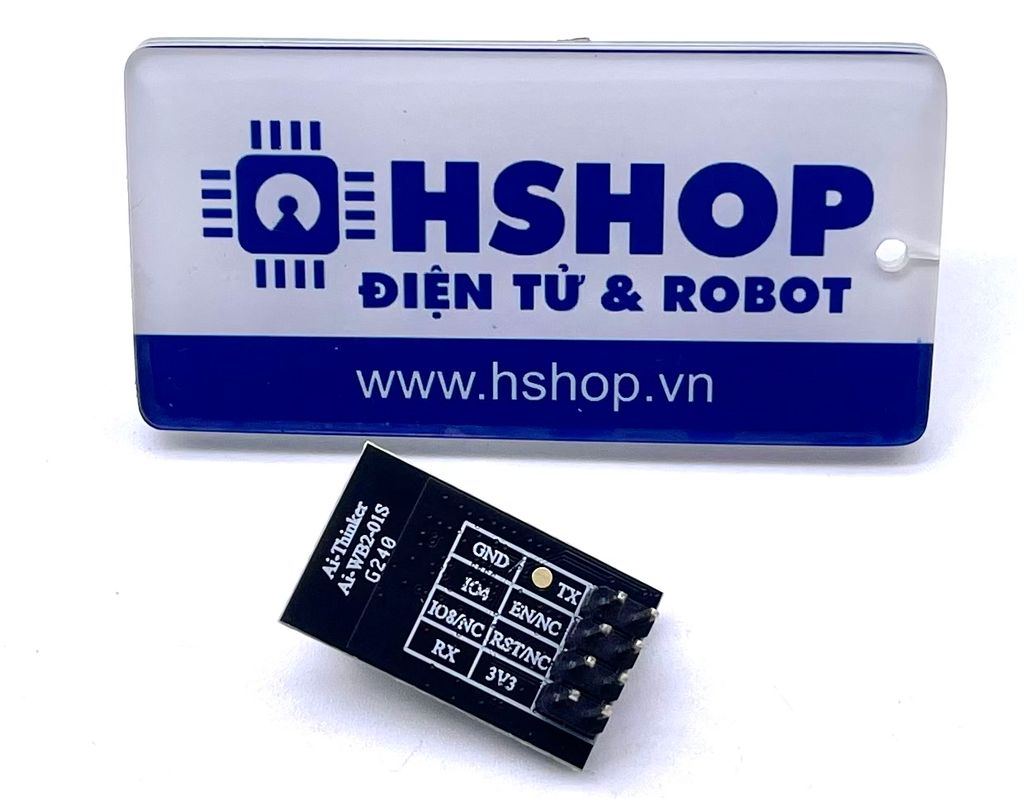 Mạch thu phát Wifi BLE 5.0 RISC-V SoC BL602 Ai-WB2-01S Ai-Thinker