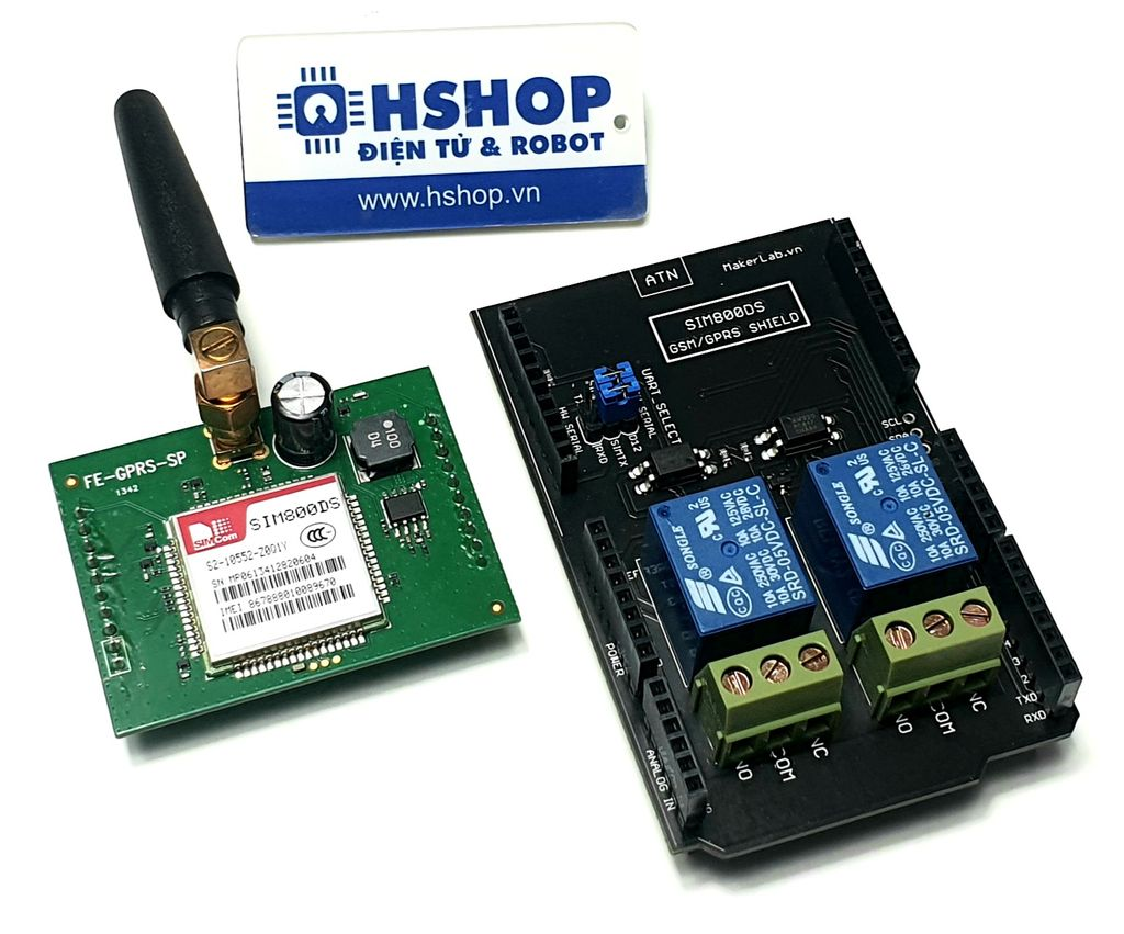 Arduino GSM GPRS SIM800DS Shield