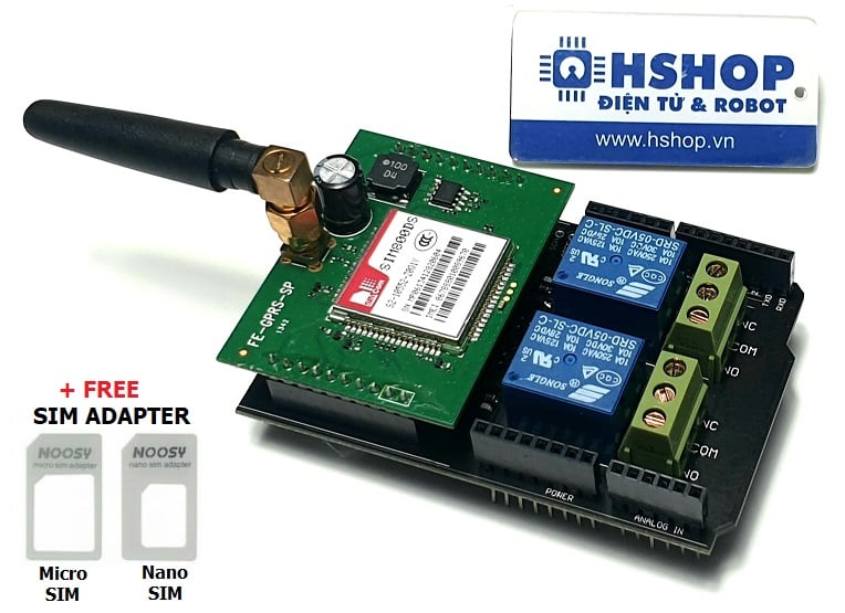 Arduino GSM GPRS SIM800DS Shield