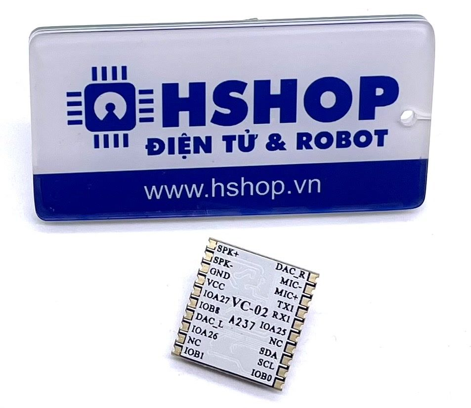 Mạch nhận dạng giọng nói Offline Voice Recognition VC-02 Module Ai-thinker