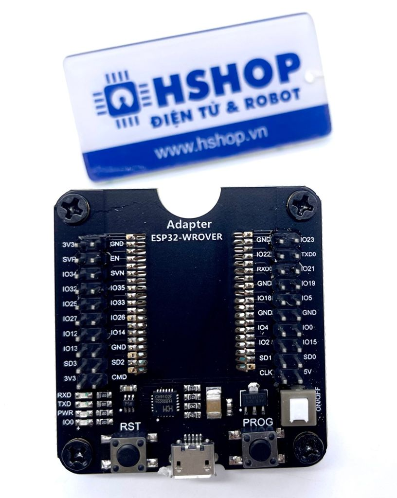 Đế Nạp Ra Chân Wifi BLE SoC ESP32 ESP32-WROVER