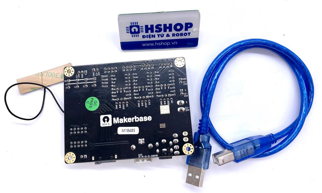 Mạch Makerbase MKS DLC32 V2.1 Laser CNC Controller 32bits ESP32 WiFi GRBL