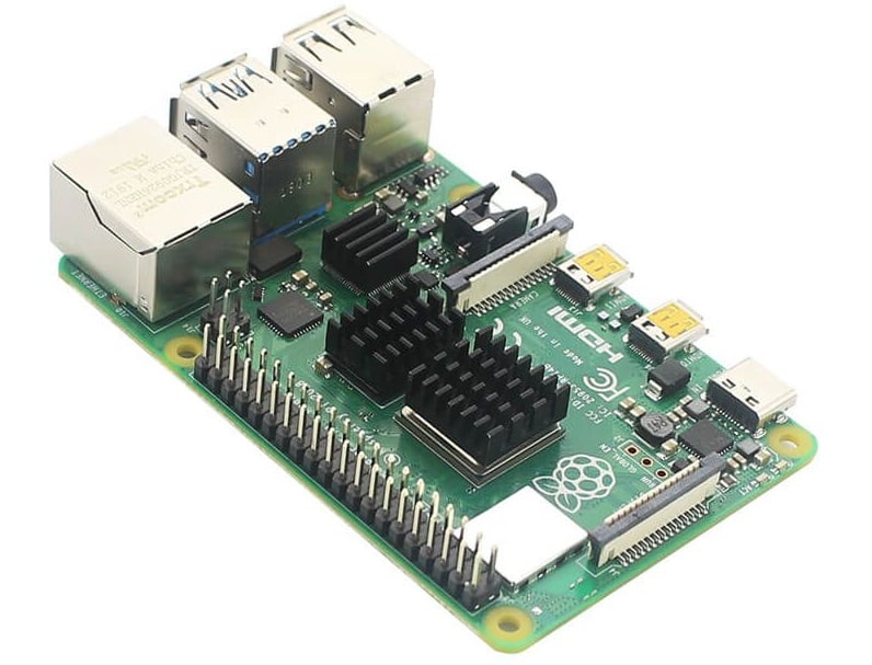 Bộ 3 tản nhiệt Raspberry Pi 4 Heatsink (có sẵn keo tản nhiệt)