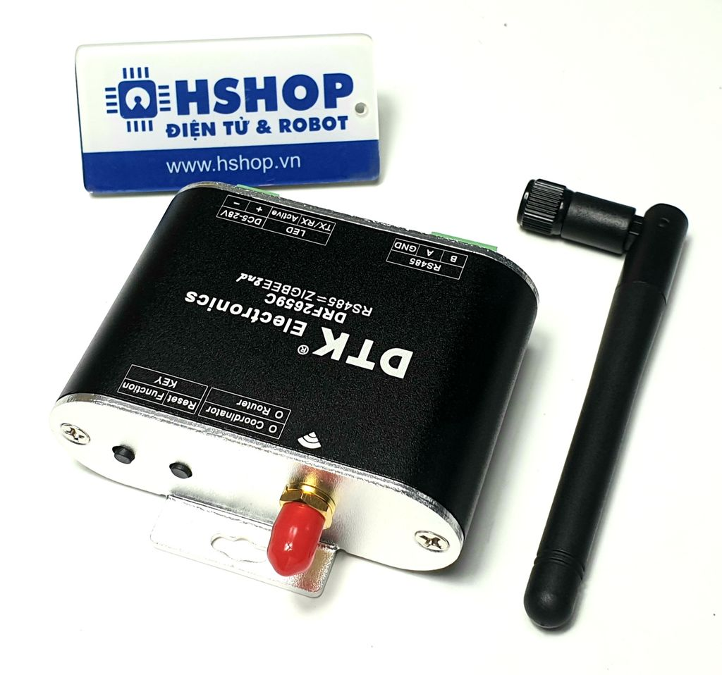 Bộ thu phát RF Zigbee RS485 DRF2659C CC2630+PA