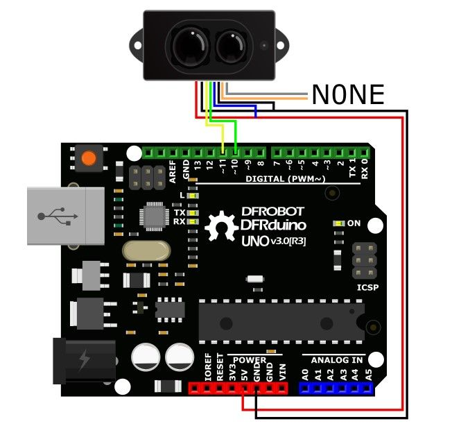 Cảm biến khoảng cách DFRobot ToF IR Distance Sensor (0.2~12m)