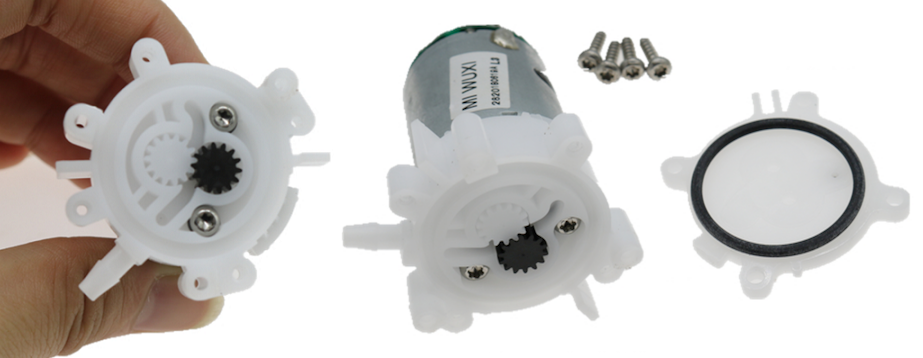 Bơm bánh răng đầu kim Mini Needle Gear Pump 3~6VDC