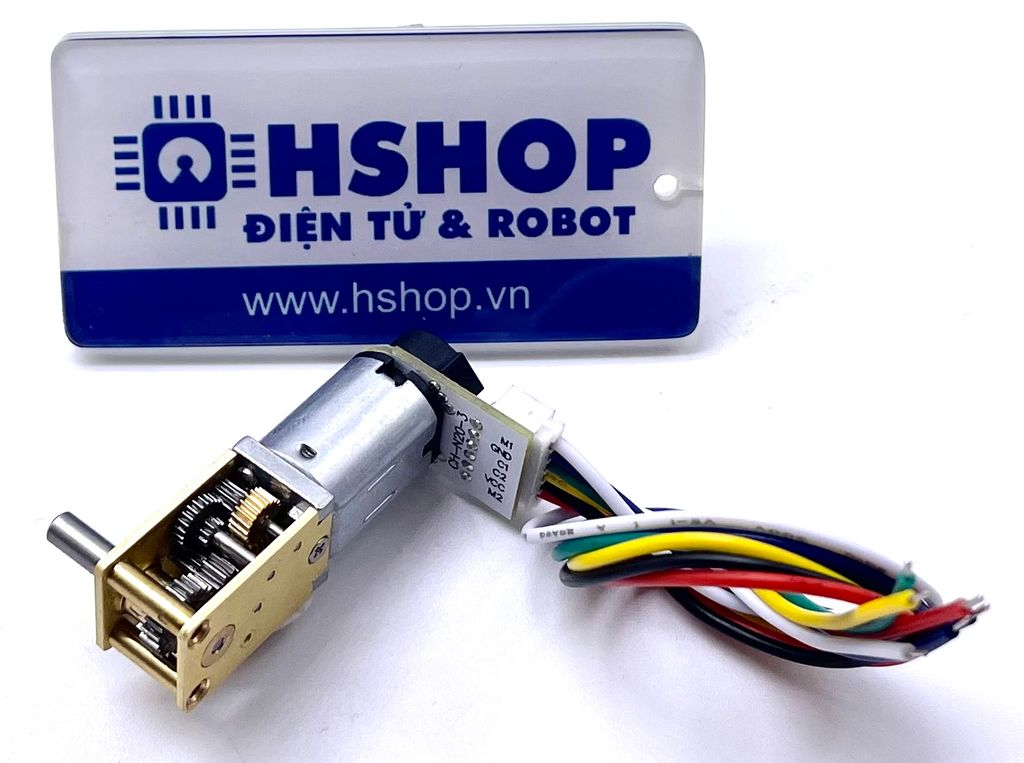 Động cơ DC Servo hộp số vuông 1218 N20 Single Axis Self-Lock DC Geared Motor