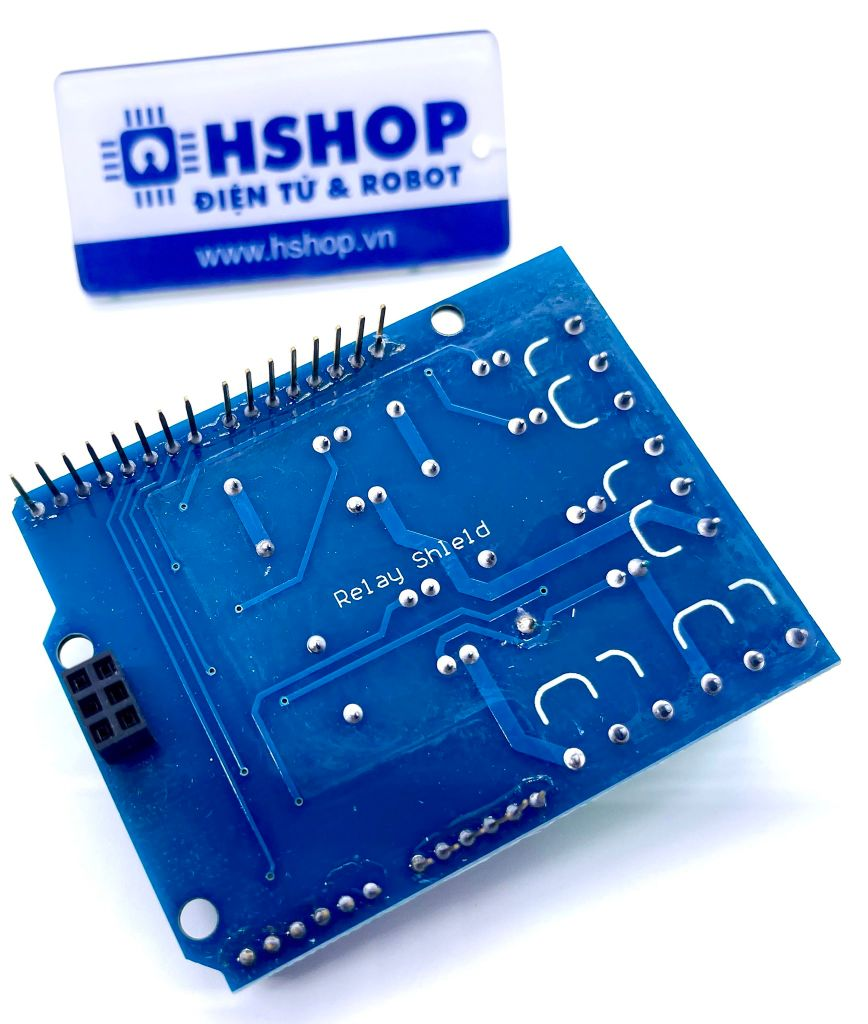 Mạch 4 Relays Shield (Arduino Compatible)