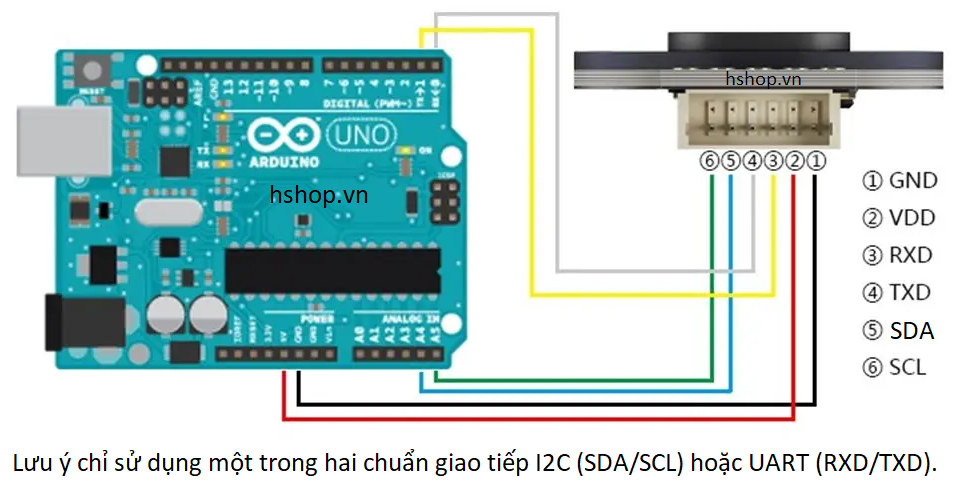 Cảm biến khoảng cách TOF10120 Laser Distance ToF Sensor 10~180cm