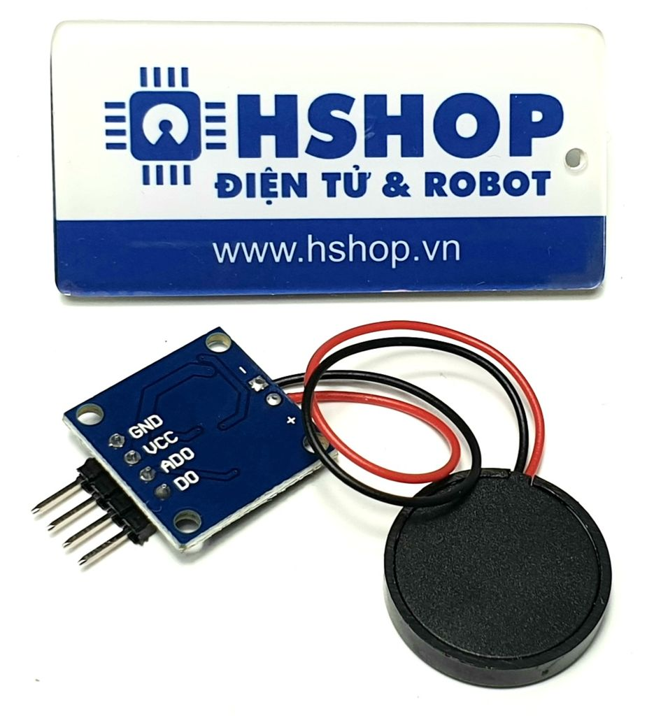 Cảm biến rung Piezoelectric Ceramic Vibration Sensor