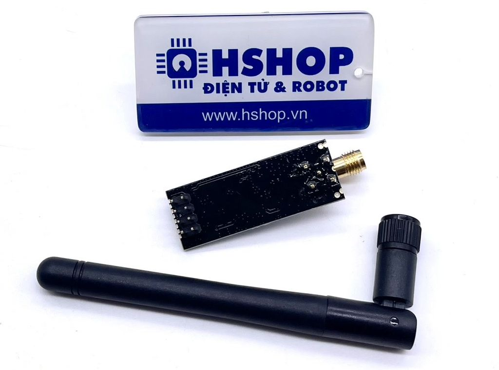 Mạch thu phát RF 2.4GHz Si24R1 NF-02-PA Ai-Thinker