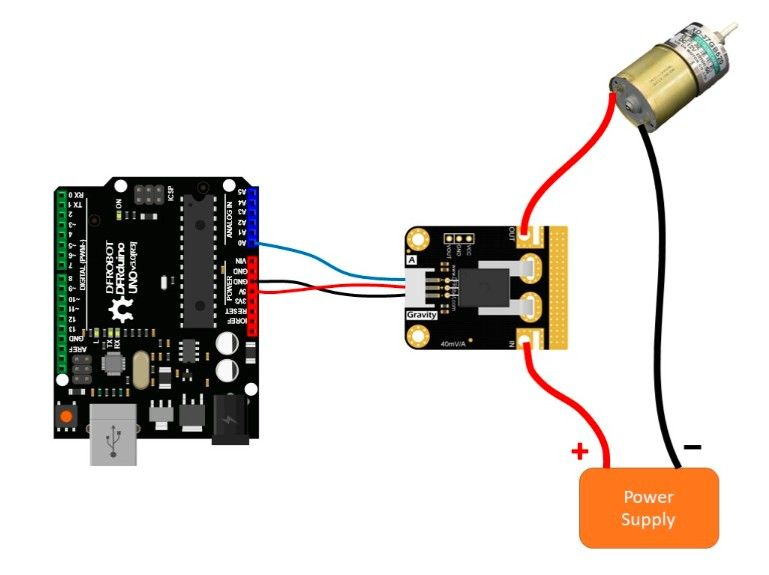 Cảm biến dòng điện DFRobot Gravity: Analog Current Sensor 50A (AC/DC) V2