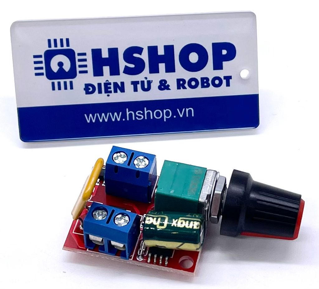 Mạch điều khiển tốc độ động cơ Mini PWM DC Motor Speed Controller 2.5A