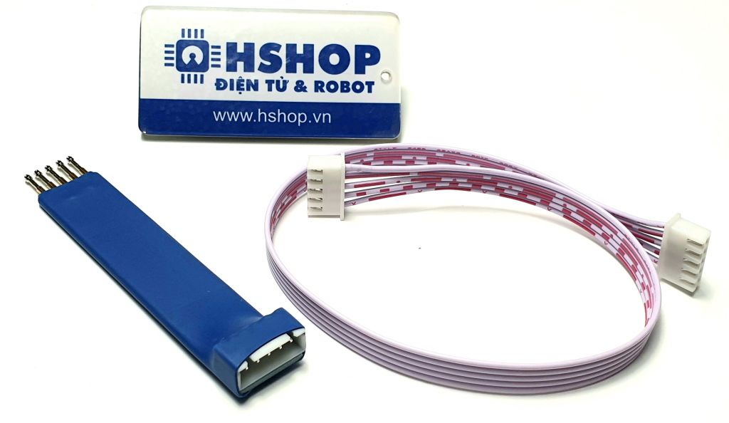 Đầu nối 2.54mm 5P Pogo Pin Probe