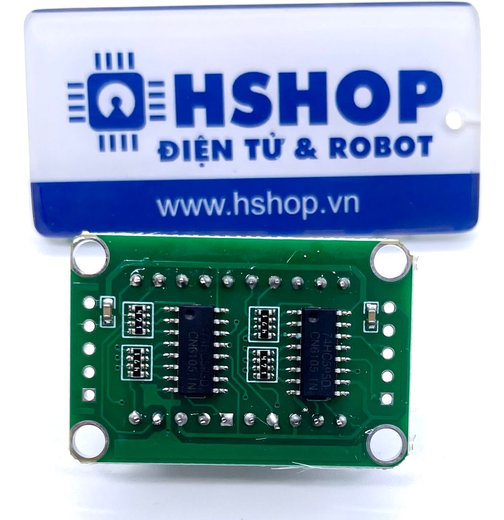 Mạch Hiển Thị 2 Led 7 Đoạn 0.5 Inch 74HC595