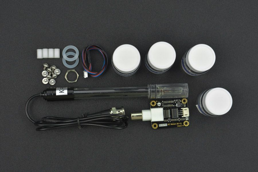 Cảm biến độ dẫn điện EC DFRobot Gravity: Analog Electrical Conductivity Sensor /Meter V2 (K=1)