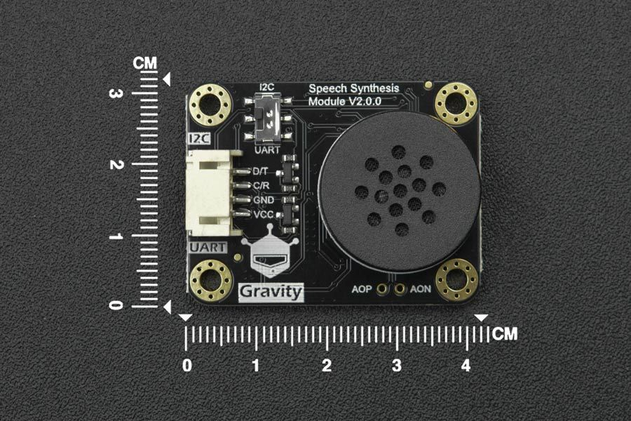 Mạch DFRobot Gravity: Speech Synthesis Module (Support English and Chinese)