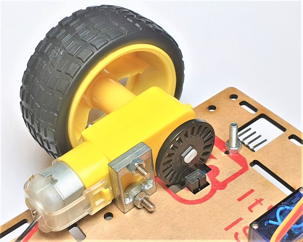 Động cơ DC giảm tốc V1 Dual Shaft Plastic Geared TT Motor